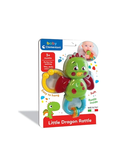 Baby Clementoni Sevimli Ejderha Çıngırak 17779 Çok Renkli