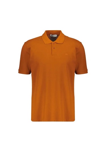 Süvari Regular Kiremit Erkek Polo Yaka T-shirt Ts1014000473