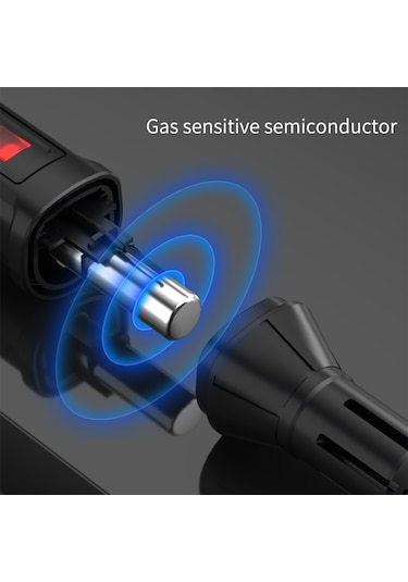 Folinda Mastfuyı Fy8830 Taşınabilir Yakıcı Gaz Sızıntısı Tespit Cihazı - Doğal Gaz, Lpg Vb. İçin Ses Ve Işık Alarmı - Abssensor - Pil Yok