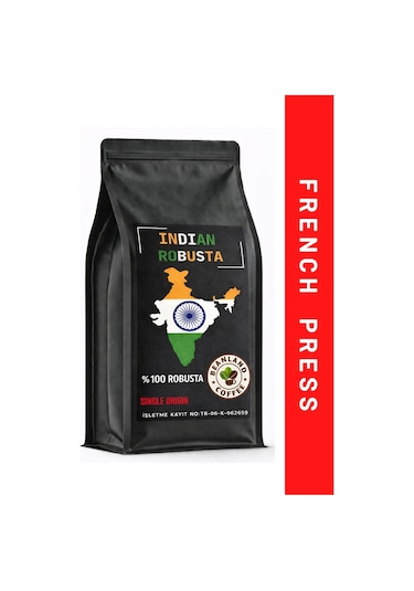 Beanland Coffee Indian Robusta French Press 250 G