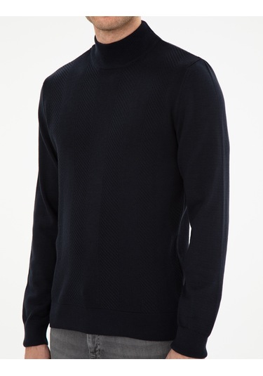 Pierre Cardin Erkek Lacivert Kazak /triko 50300498-vr033 Lacivert