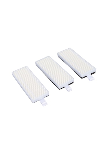 Fosenze Ecovacs N9+ Süpürge İçin 3'lü Set: Yüksek Verimli Hypa Filtre + Filtre Pamuk, Kolay Değiştirilebilir, Dayanıklı Malzeme