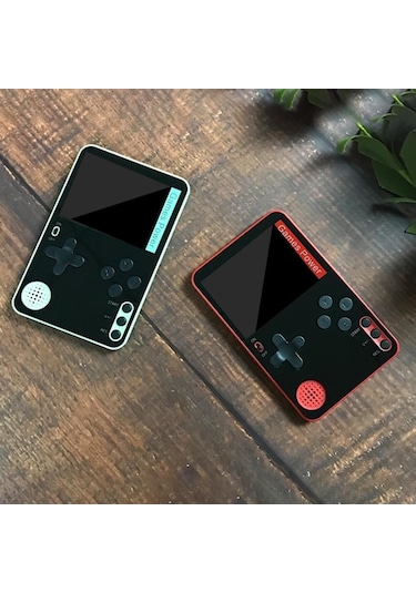 500 Oyunlu 8 Bit 2.4" Ekran Slim Kasa El Atarisi (İthalatçı Garantili) Çok Renkli
