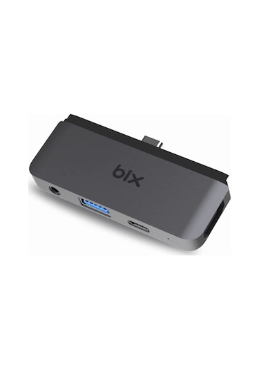 Bix Bx16hb 4-in-1 Alüminyum Kasalı Type-c 4k 30hz Hdmı, 1x Usb 3.