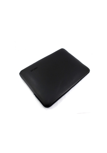 Siyah Renk Büyük Boy 15,6 İnç Macbook Kılıf Ve Laptop Çantası Siyah