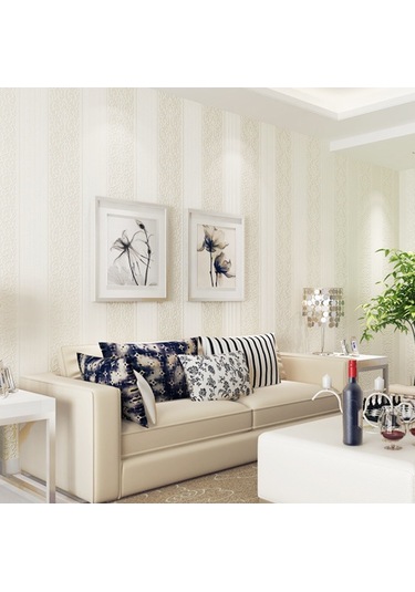 Sones Modern Minimalist Yatak Odası Oturma Odası Kendinden Yapışkanlı Dokumasız Duvar Kağıdı Çıkartması, Özellikler: 0,53 X 3 Metre 588601 Diğer