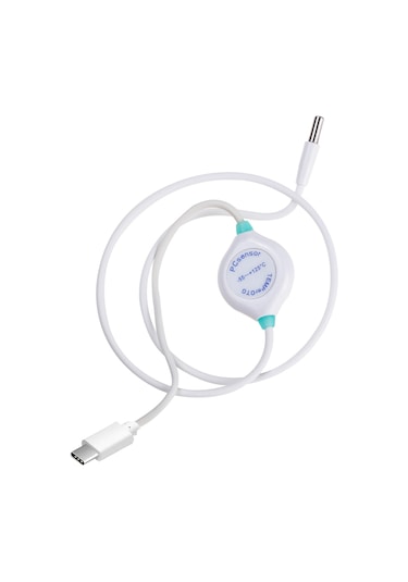 Sones Pcsensor Süt Tozu Balık Tankı Sıcaklık Algılama Usb Cep Telefonu Probu Termometre Tip-c