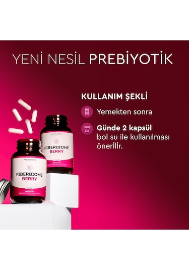 Next-Microbiome Fiberbiome-Berry 60 Kapsül