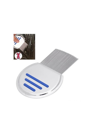 Shineyee Kedi Köpek Bit Kaldırıcı Tırnaklı Tarak, 304 Çelik İvli İğneler, Ergonomik Tasarım, Saç Doku Koruyucu