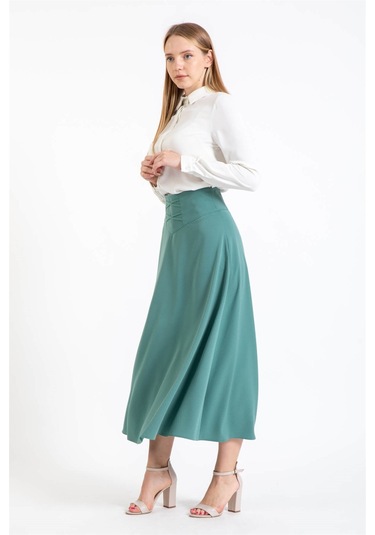 Kloş Etek Mint-mint Mint Yeşili