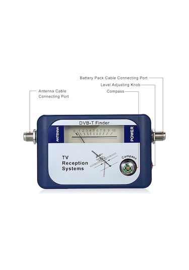 Ximistore9 Dijital Uydu Sinyal Ölçer - Anten Ayar Cihazı İle Tv Alımınızı Mükemmelleştirin