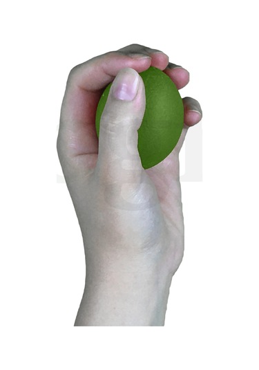 Bgm Silikon El Egzersiz Topu Yeşil