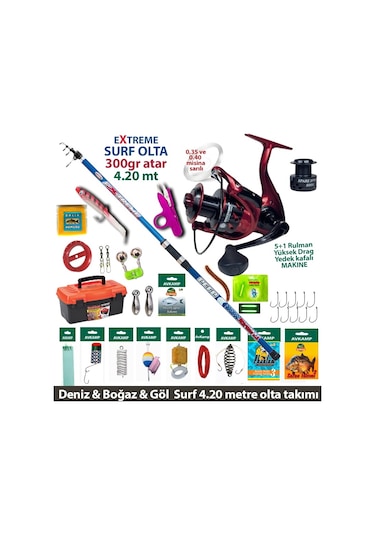 Surf Olta Takımı Olta Seti