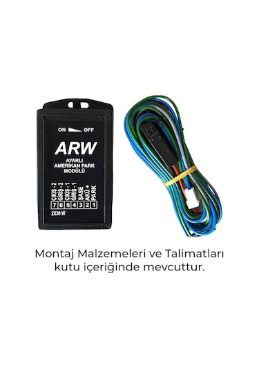 Lada Kalina Uyumlu Arw Ayarlı Amerikan Park Modülü