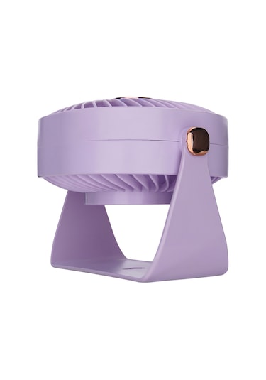 Wexta Zb112 Taşınabilir Masaüstü Mor Usb Fan