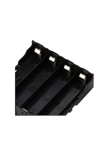 18650x4 Şarj Edilebilir Pil Tutucu Dıy Plastik Pil Saklama Kutusu Tutucu Kılıf