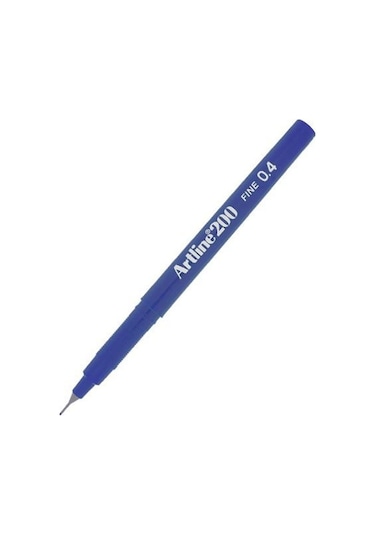 Artline Fineliner 0.4 Mm Koyu Royal Mavi 12 Li