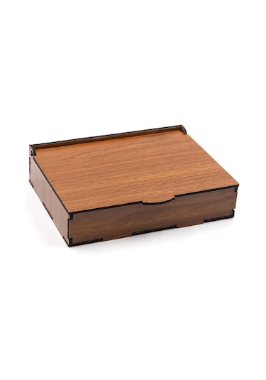 Sevdiklerinize Özel Ahşap Hediye Kutusunda 24 Adet Petito ( Hayır