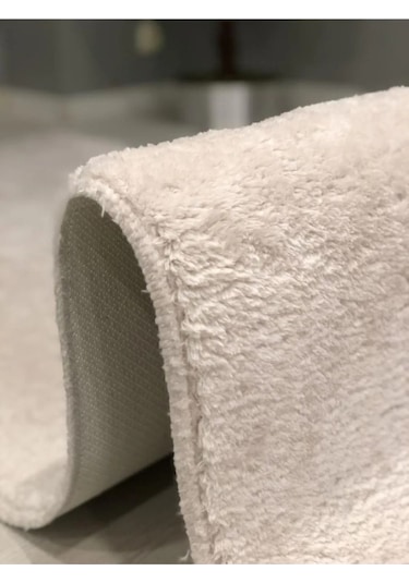 Arbese Peluş Halı Kaymaz Tabanlı Yolluk Post Halı Yumuşak Yapı