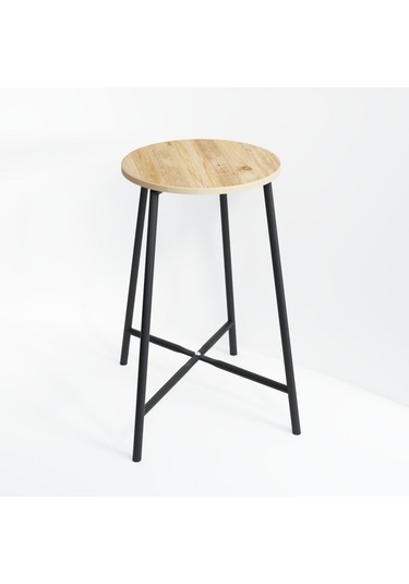 Bar Sandalyesi Bar Taburesi Mutfak Sandalyesi Çam 1522