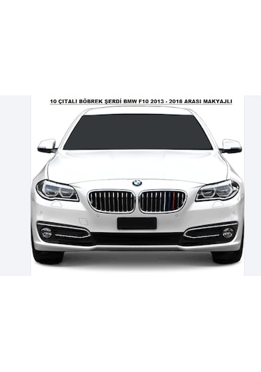 Bmw F10 2013-2018 Makyajlı Kasa Böbrek Şeridi 3 Renk 10 Rods