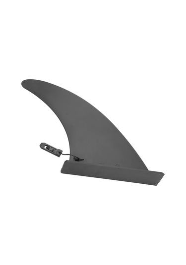 Yunboo Plastik Kayak Ve Sörf Tahtası Kanadı 9 İnç - Stabilite Ve Su Kırma Performansı Artırıcı, Kolay Kurulum, Dayanıklı - Siyah Opp Çantalı