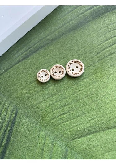 Siberiana Ahşap Düğmeler 13 Mm 10 Adet 398994910