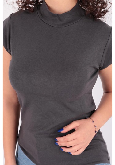 Busem S0016848 Kadın Bluz Antrasit