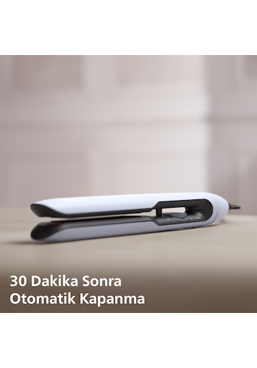 Philips Saç Düzleştirici BHS520/00,Bukle Özelliği, Argan Yağı Katkılı, İyonik Bakım