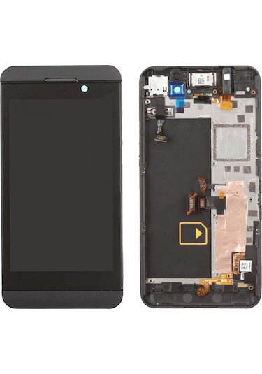 Teknonet Blackberry Z10 Uyumlu Lcd+dokunmatik+çıtalı - Beyaz