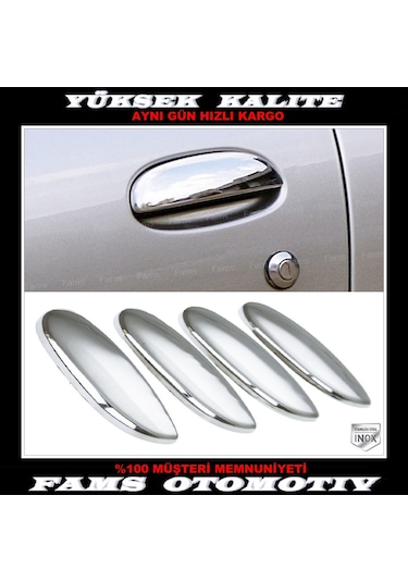 Fiat Palıo Krom Kapı Kolu 4 Kapı 1998 Üzeri P. Çelik
