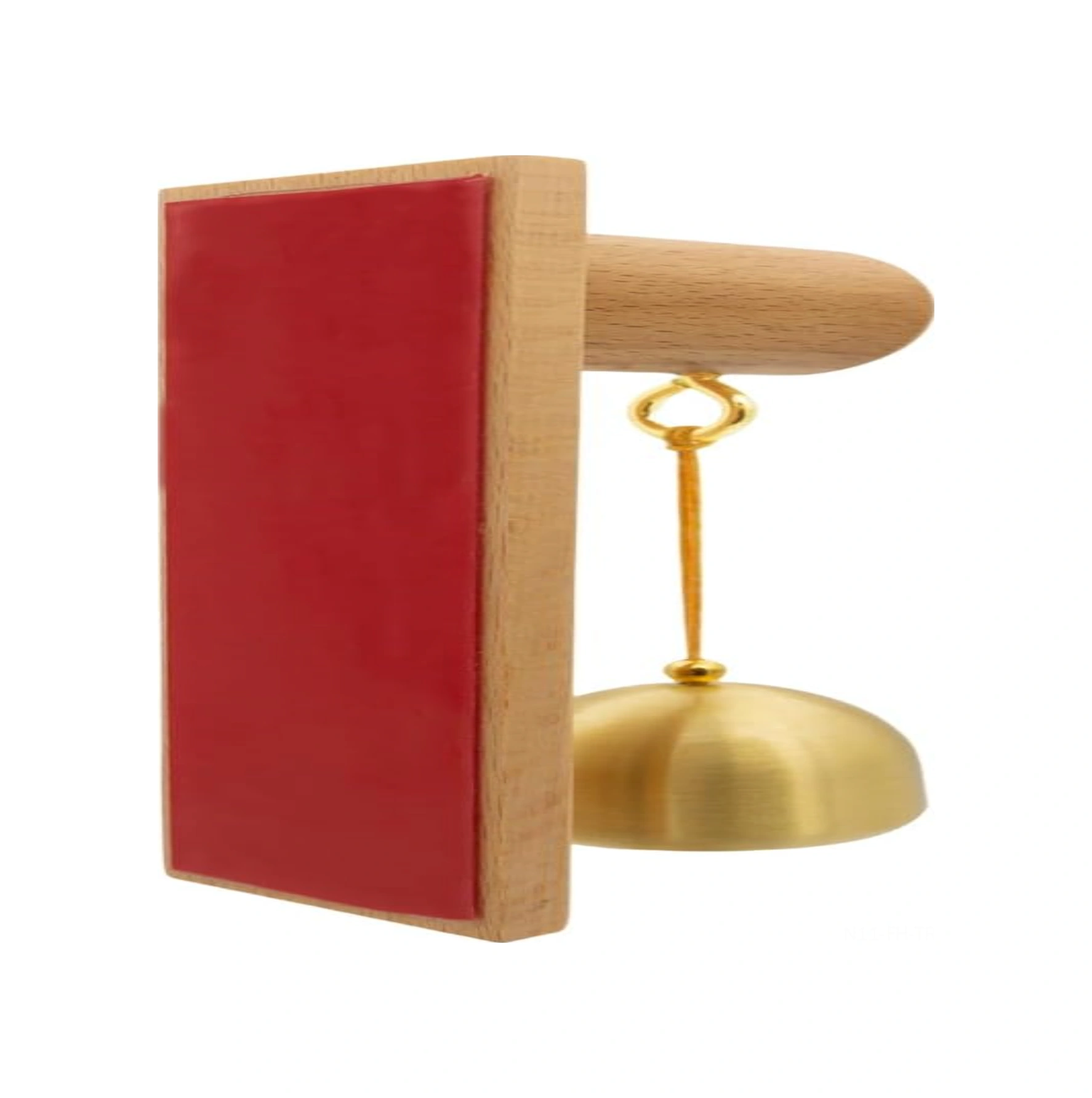 Folinda Ahşap Ahşap Zil, Mağaza Girişi Ve Ev Dekoru İçin Kaliteli Fıstık Ağacı Ve Pirinçten Yapılmış Zil Sistemi