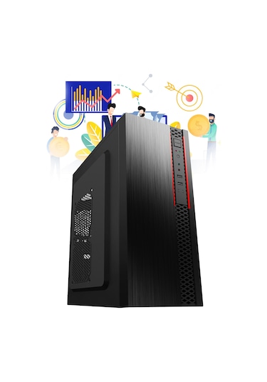 Ramtech WorkForce WF371 i5-4590 8 GB 128 GB SSD Free Dos Masaüstü Bilgisayar