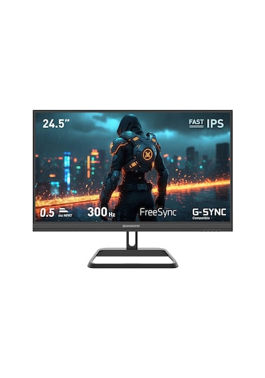 Gamebooster Gb-25f320ff 24.5" 300hz 0.5ms Hdmı Dp Freesync G-sync Hdr400 Fhd Fast Ips Gaming Monitör