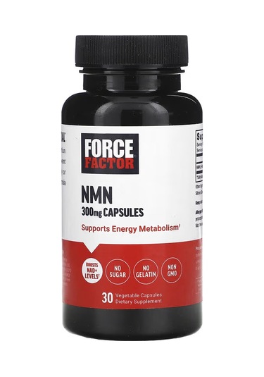 Force Factor, Nmn, 300 Mg , 30 Vegetable Caps