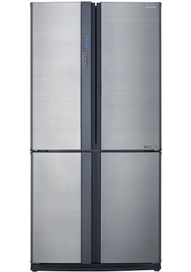 Sharp SJ-EX820F2-SL 4 Kapılı 605 LT No-Frost Gardırop Tipi Buzdolabı