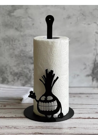 Goodloftfamily Masanın Üzerine Kağıt Havlu Tutucu 173428195 Siyah Melanj