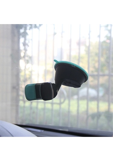 Singree Evrensel Araç Telefon Tutucu - 360 Derece Dönebilir, Yapışkanlı Vantuzlu, Tek Elle Kullanım Gri