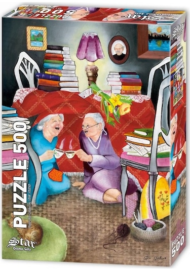 Star Puzzle 500 Parça Altın Kızlar Puzzle