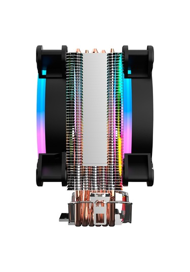 Gametech Hd6.2 Pro Cpu Soğutucu 2X12 Cm Led Fan Intel Amd 2011