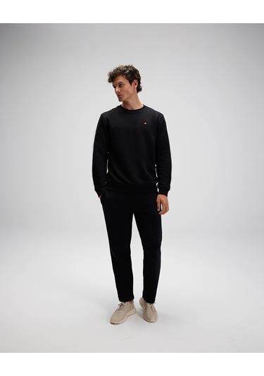 Ellesse Erkek Sweatshirt Em579-bk Black Çok Renkli