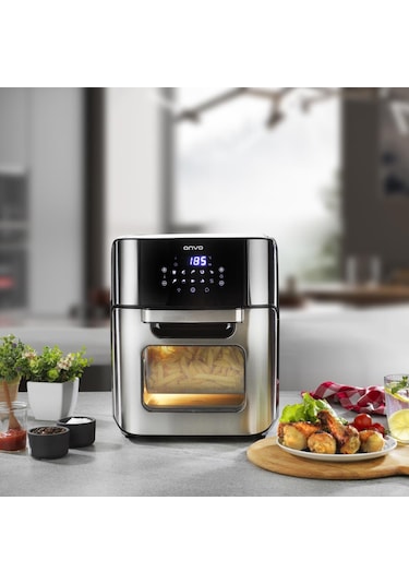Onvo Ovfry09 Oven Airfryer 12 L Multifonksiyonel Sıcak Hava Fritözü & Fırın