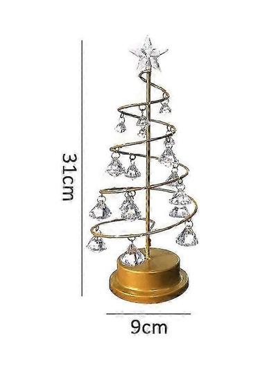 Çocuklar İçin Gece Lambası Ve Dekoratif Noel Işıkları İle İç Ve Dış Mekanlarda Kullanıma Uygun Spiral Şekilli Bahçe Lambası Çok Renkli