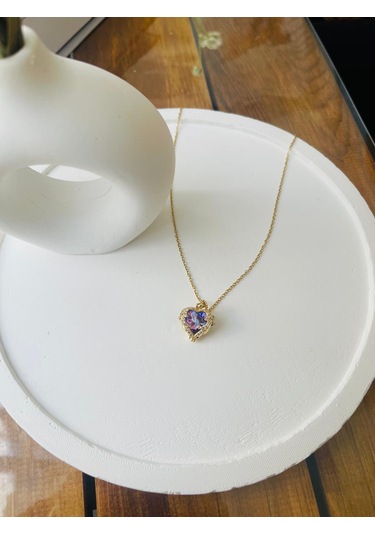 Okyanusun Kalbi Model Çelik Kolye