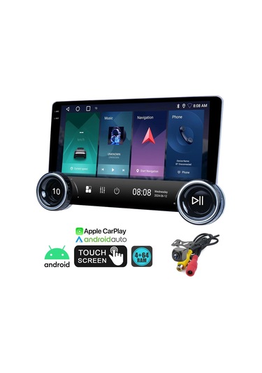 10.1'' Android Oto Tablet 2-32 Kameralı Rose Dc-8710bt-232