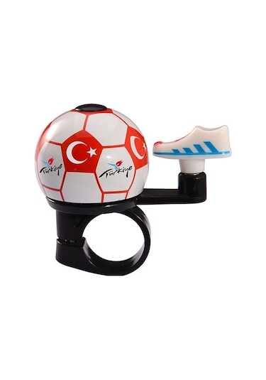 Zil Futbol Topu Beyaz - Kırmızı