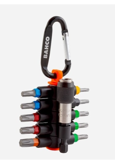 Bahco 59S/Tcs11-1 Torx Tornavida Uç Seti Ve Tutucu 11 Adet