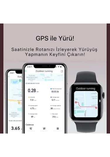Sekoda Watch 7 Dt Max Akıllı   Saat (İthalatçı Garantili)