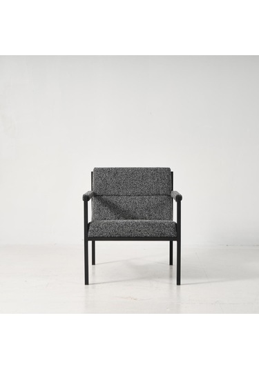 Berjer No:794 Ahşap Berjer Rehome Gri