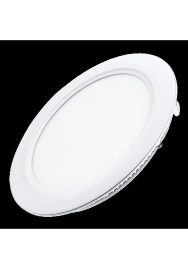 Ack-ap01-01830 18 W Yuvarlak 6500k Soğuk Beyaz Led Panel Beyaz